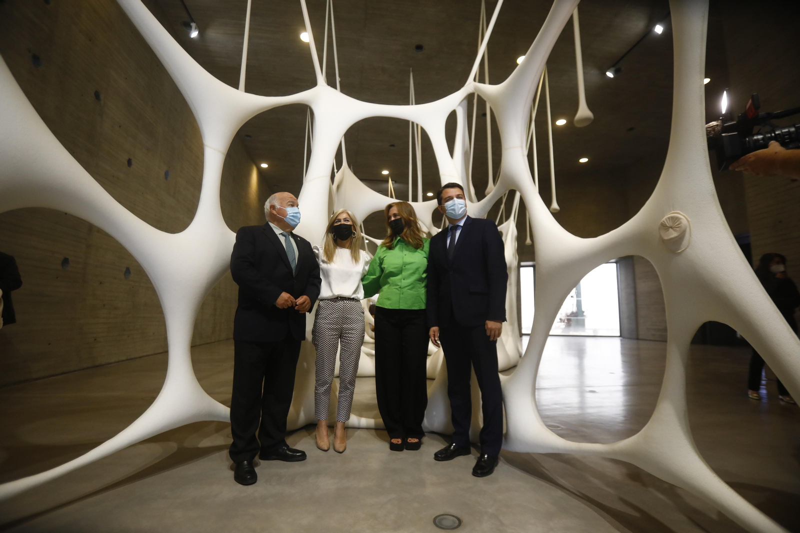 La inauguración de la exposición 'Futuros Abundantes' de Thyssen-Bornemisza en Córdoba, en imágenes