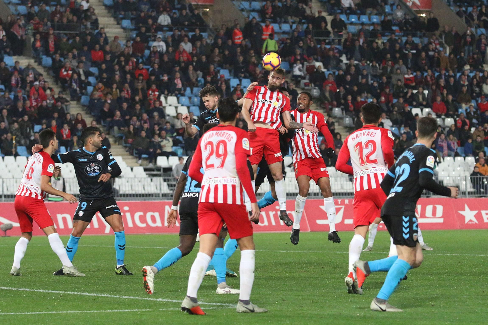 El Almería-Lugo, en imágenes