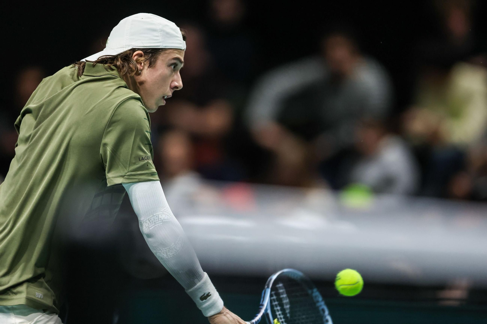 Alejandro Davidovich-Arthur Cazaux del Masters 1000 de París, en fotos