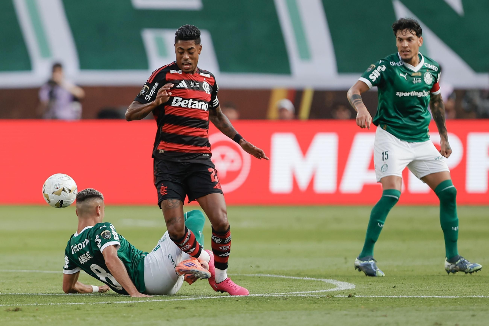 Las fotos de la final de la Copa Libertadores con triunfo de Flamengo sobre Palmeiras