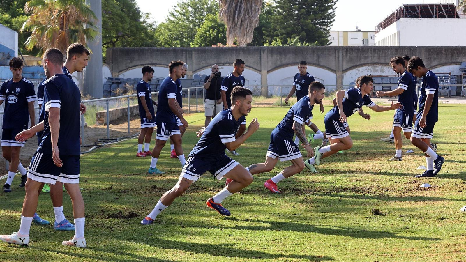 Primer entrenamiento del Xerez CD en el Pedro Garrido de Jerez