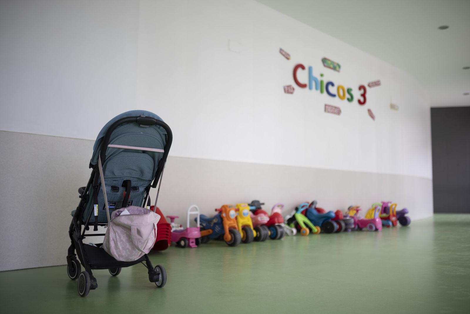 Imágenes de la vuelta a clases de los más pequeños de Huelva