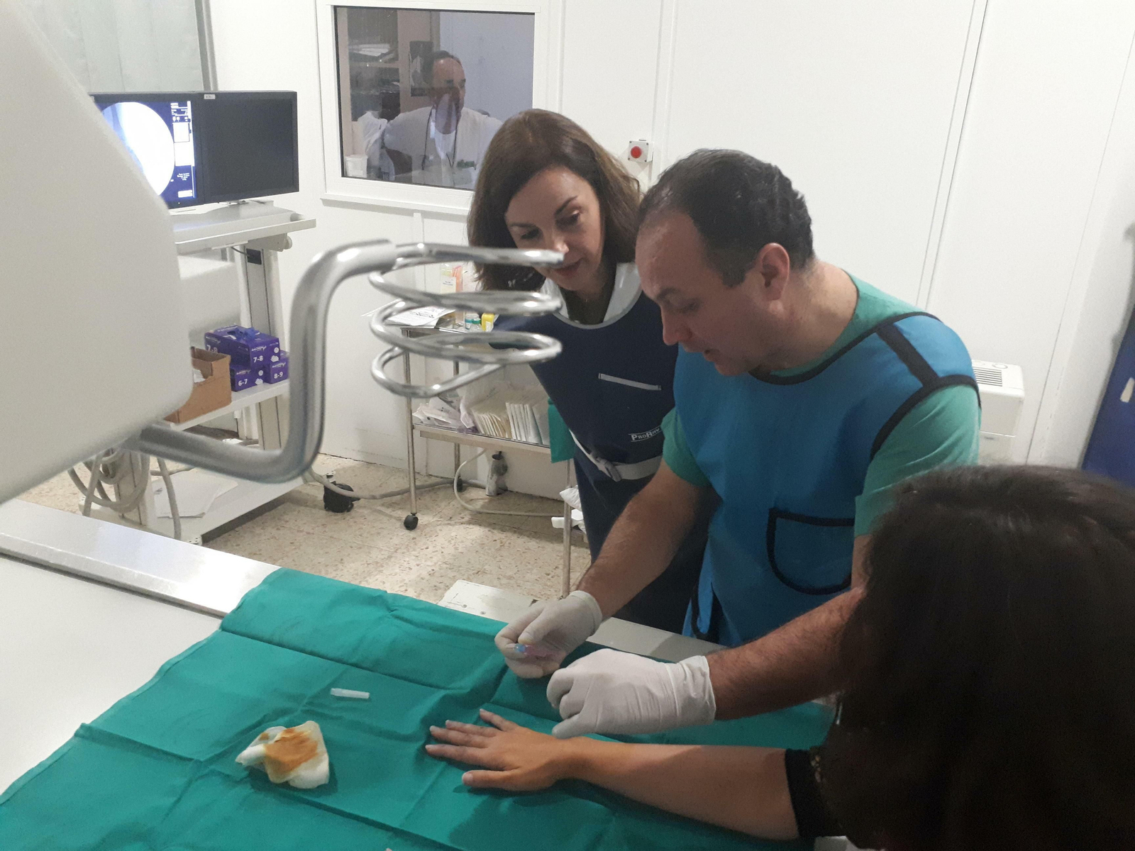 Intervención en el Servicio de Traumatología del Infanta Elena..