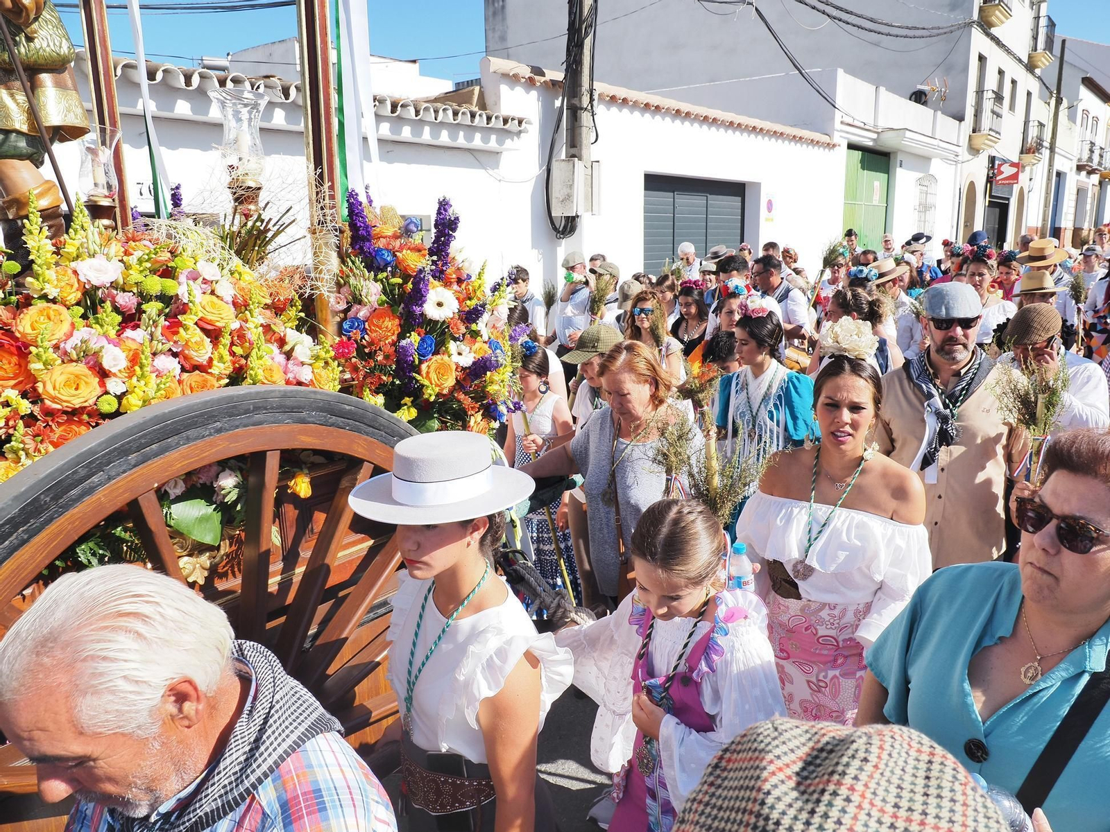 La Romería de San Isidro de Cartaya, en imágenes.