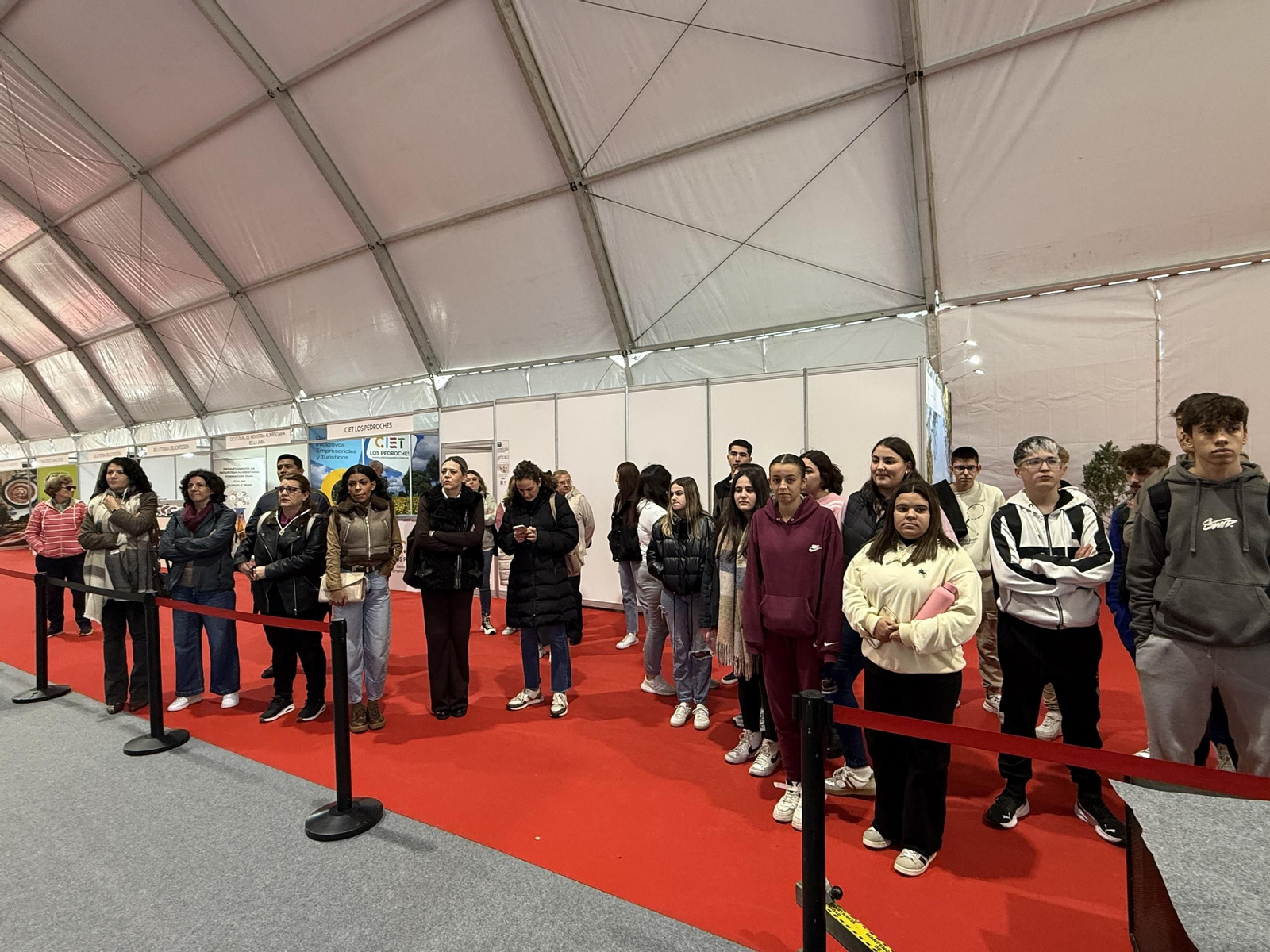 Inauguración de la XXV Feria del Jamón 100% Ibérico de Los Pedroches en Villanueva de Córdoba