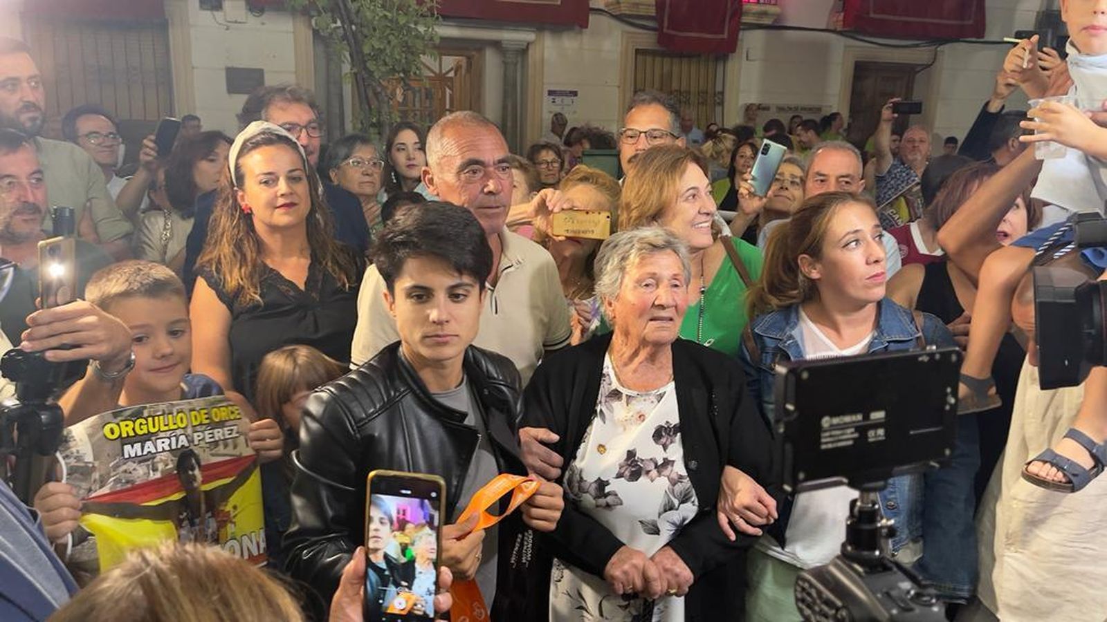 Así fue el homenaje a María Pérez en Orce