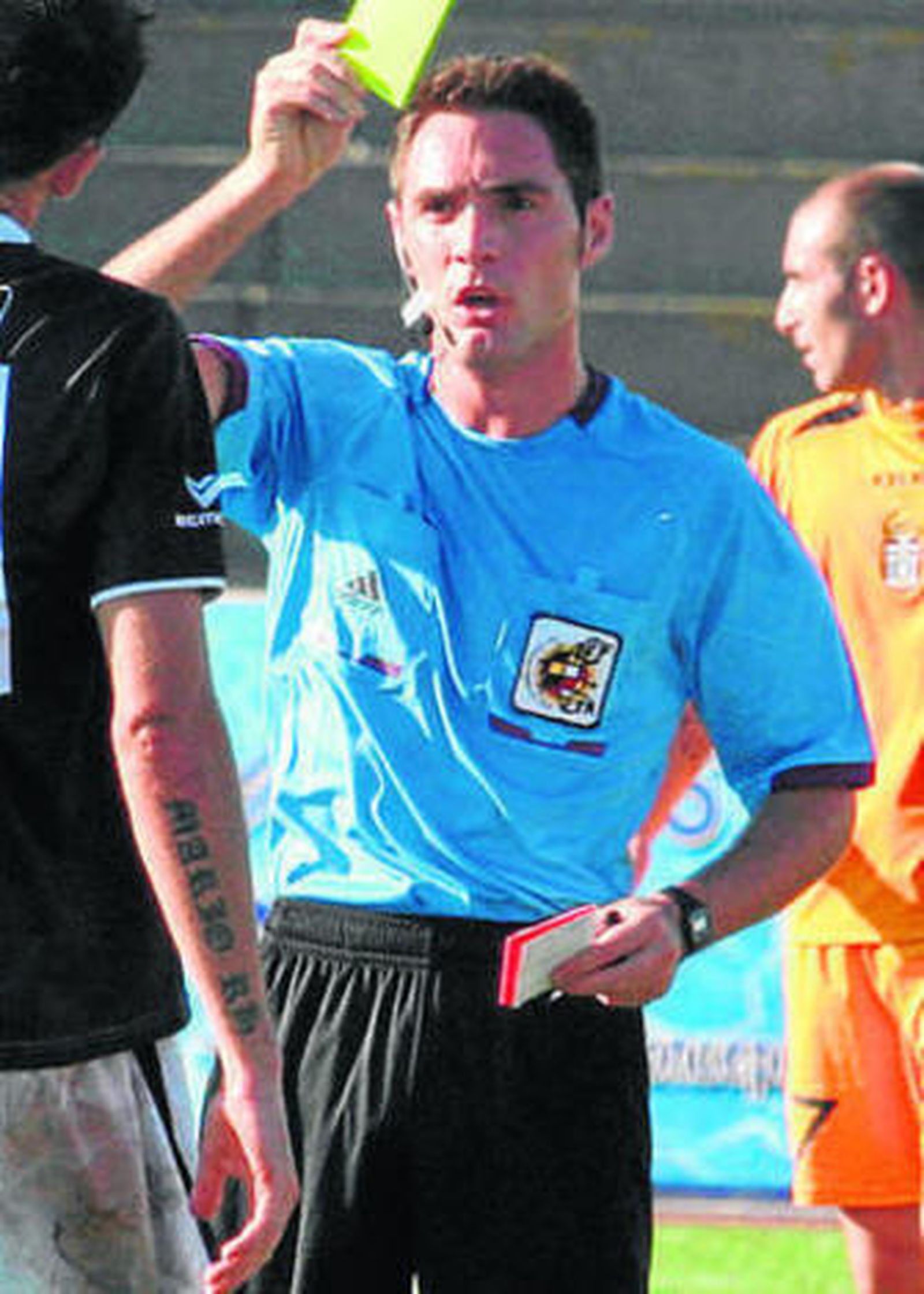 Muñoz Mayordomo, en La Línea.