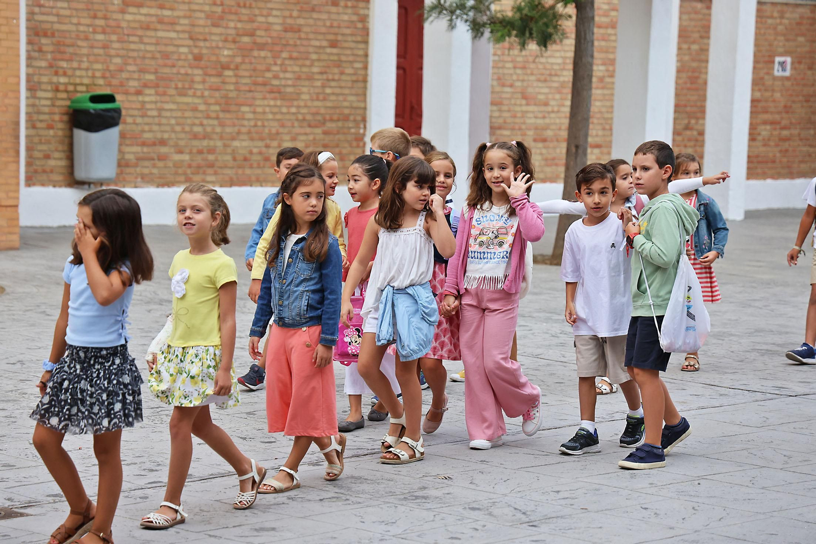 Las imágenes de la vuelta al cole