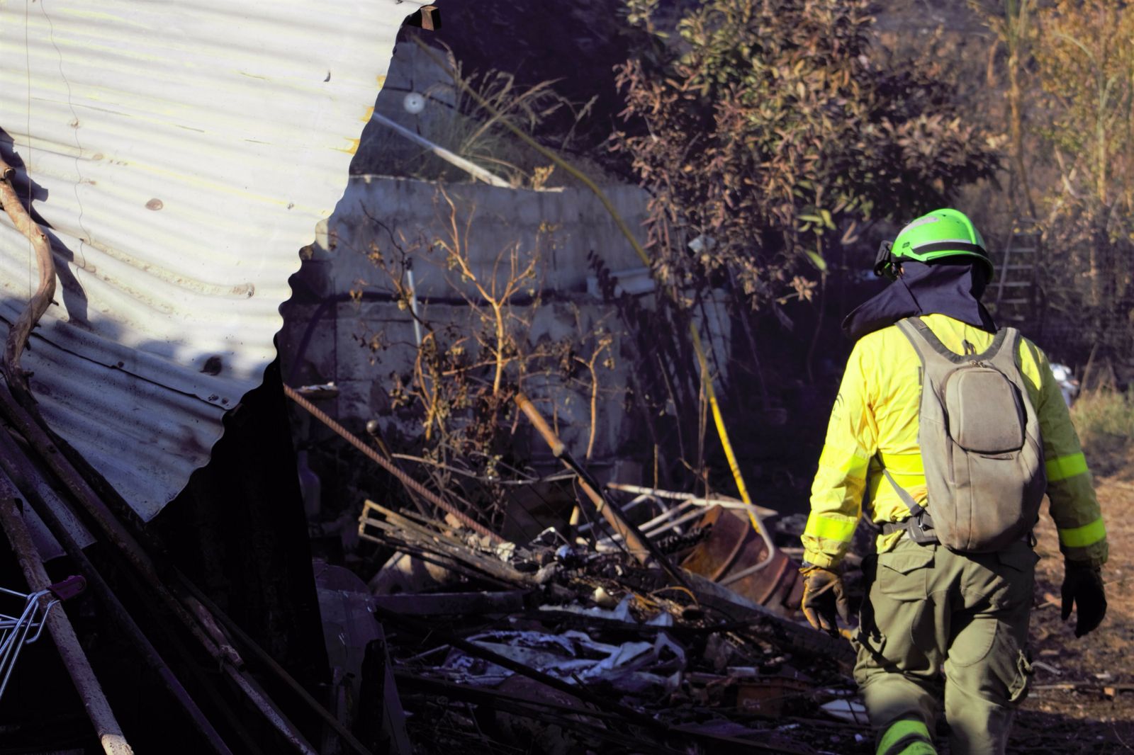 Galería de imágenes del incendio forestal de Almuñécar e Ítrabo