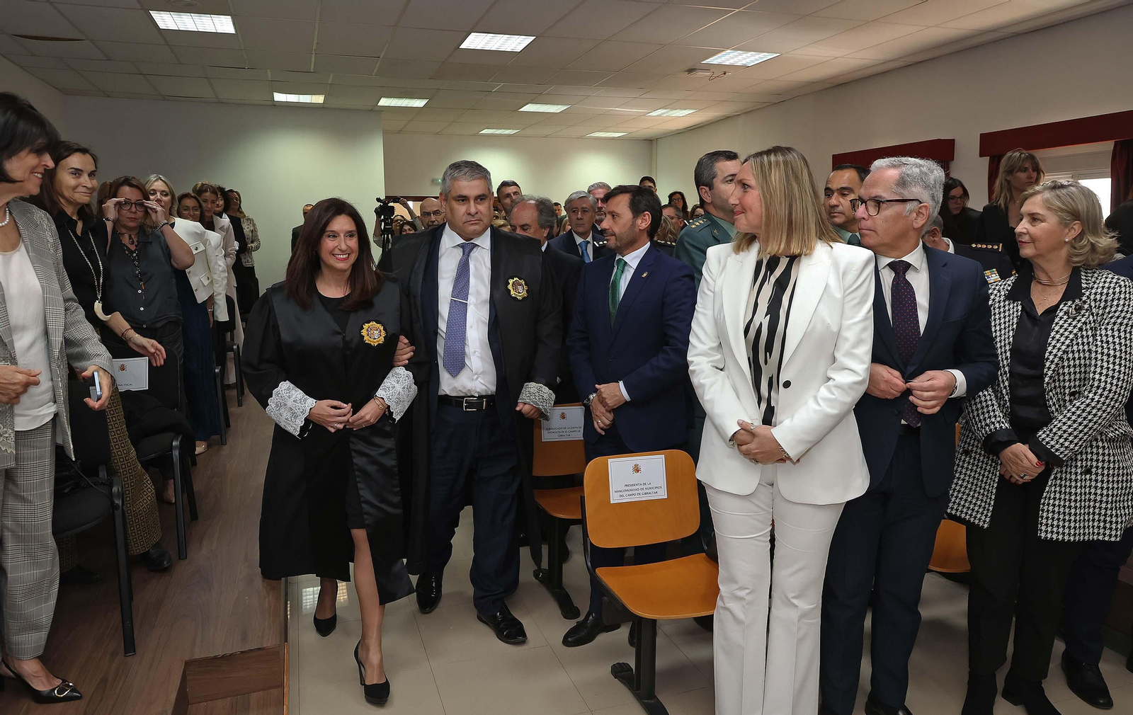 La toma de posesión de Aurora Andrés como nueva Fiscal Jefe del Área de Algeciras, en imágenes