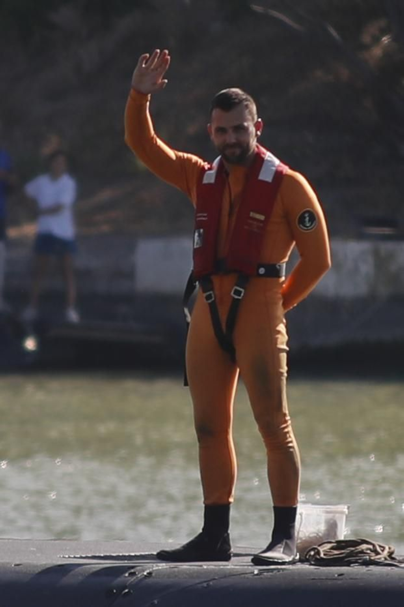 Las mejores fotos de la llegada del submarino 'Tramontana' a Sevilla