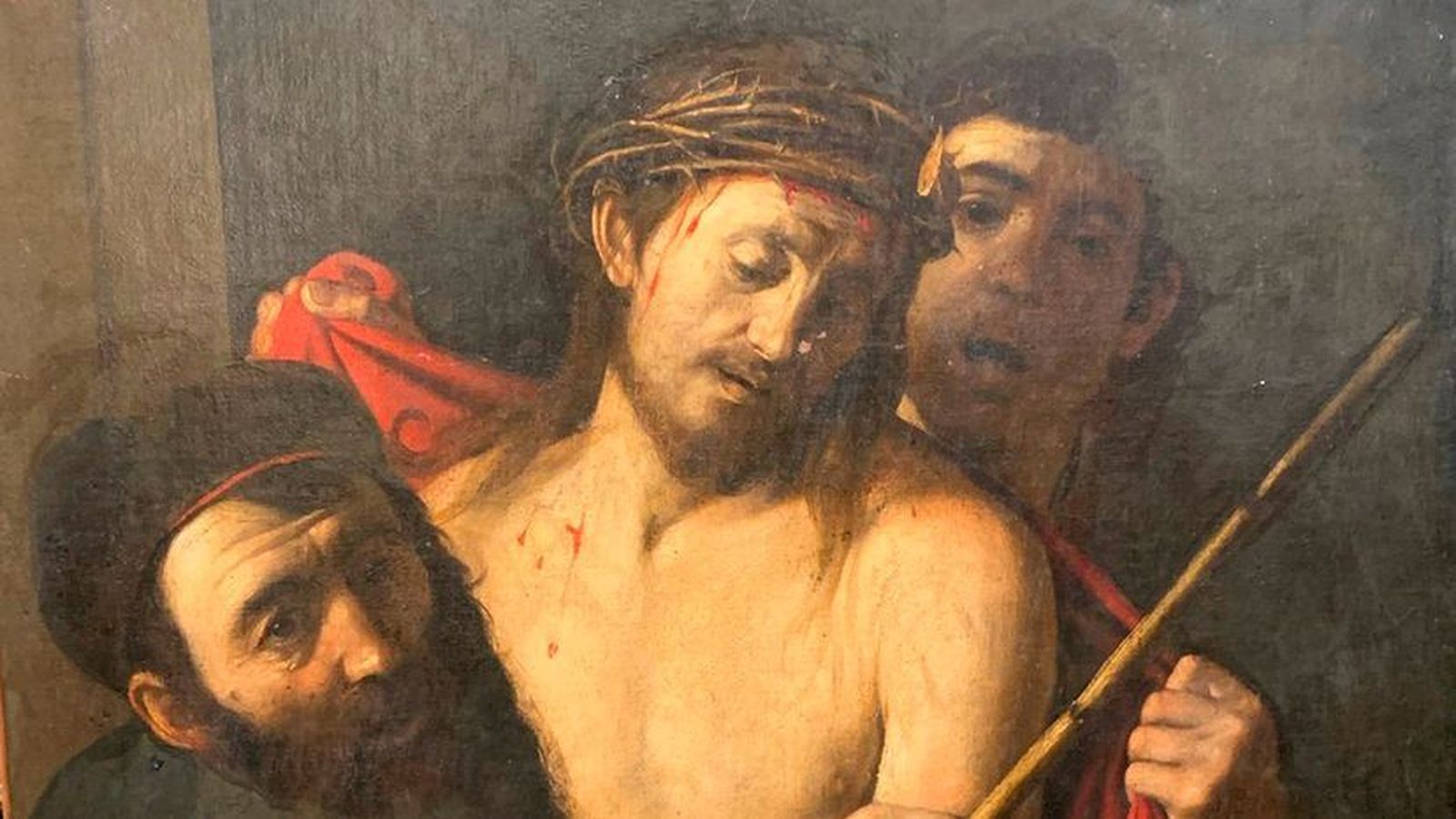 Imagen del supuesto caravaggio.