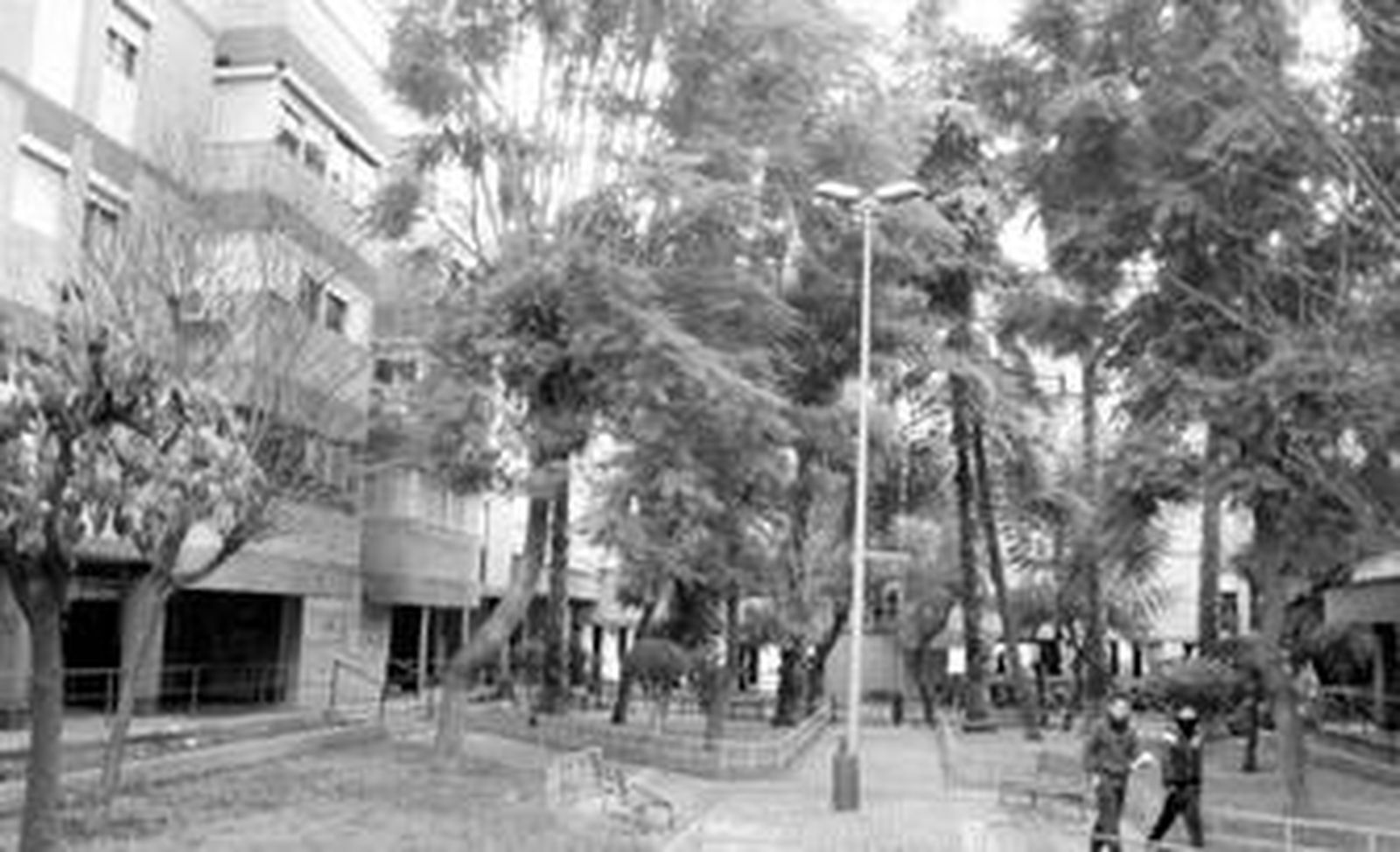 La urbanización tiene bellas zonas ajardinadas en su interior.