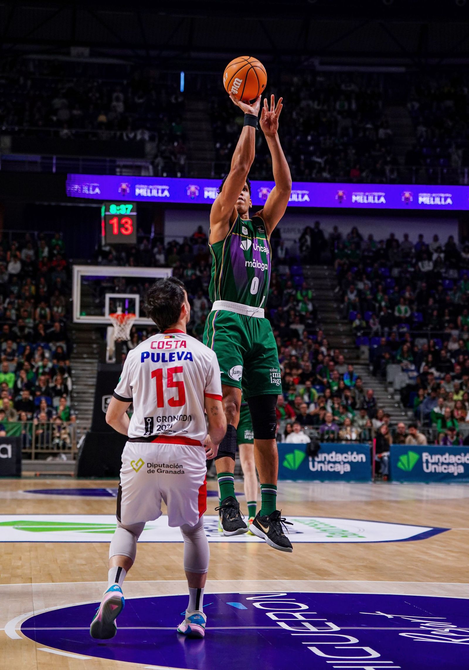 El Unicaja-Covirán Granada, en fotos