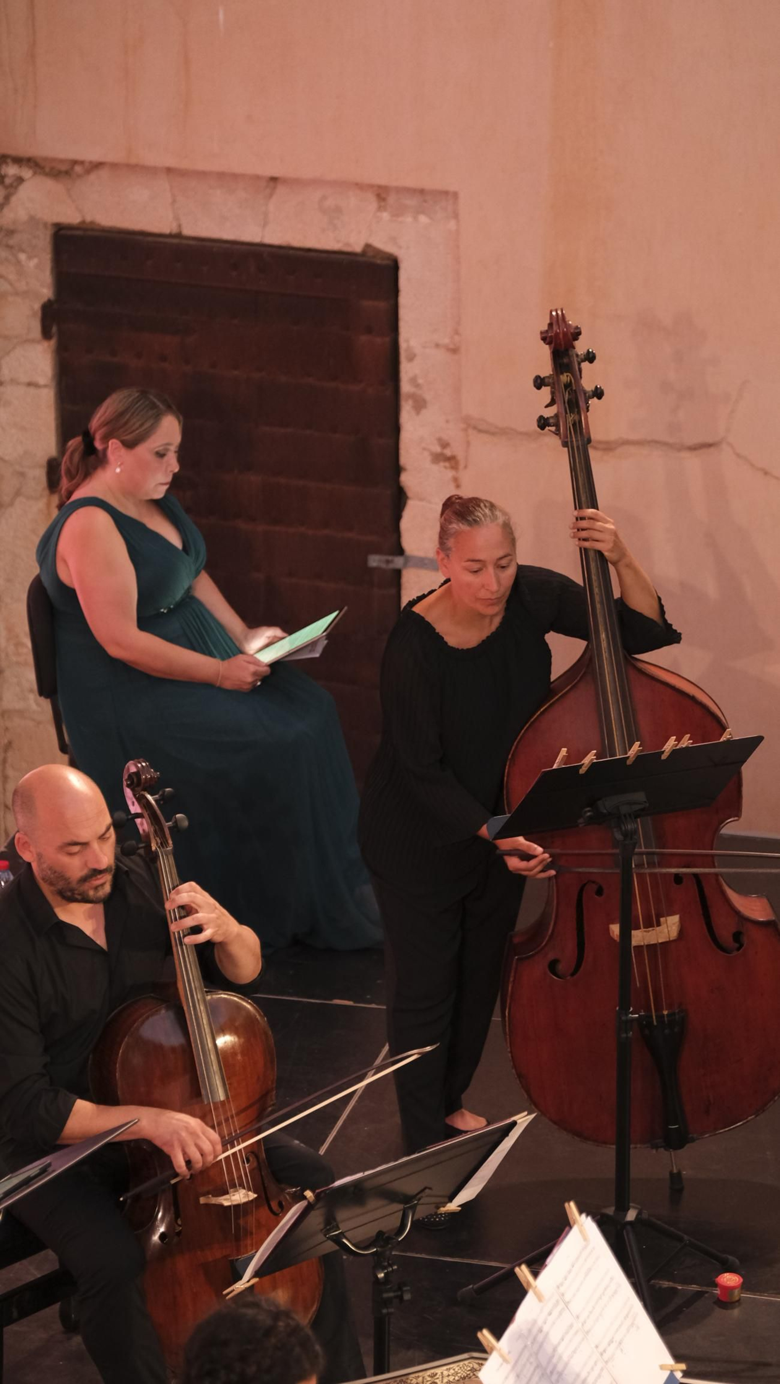 Imágenes del concierto de Harmonía del Parnás en el Festival de Música Renacentista y Barroca de Vélez Blanco