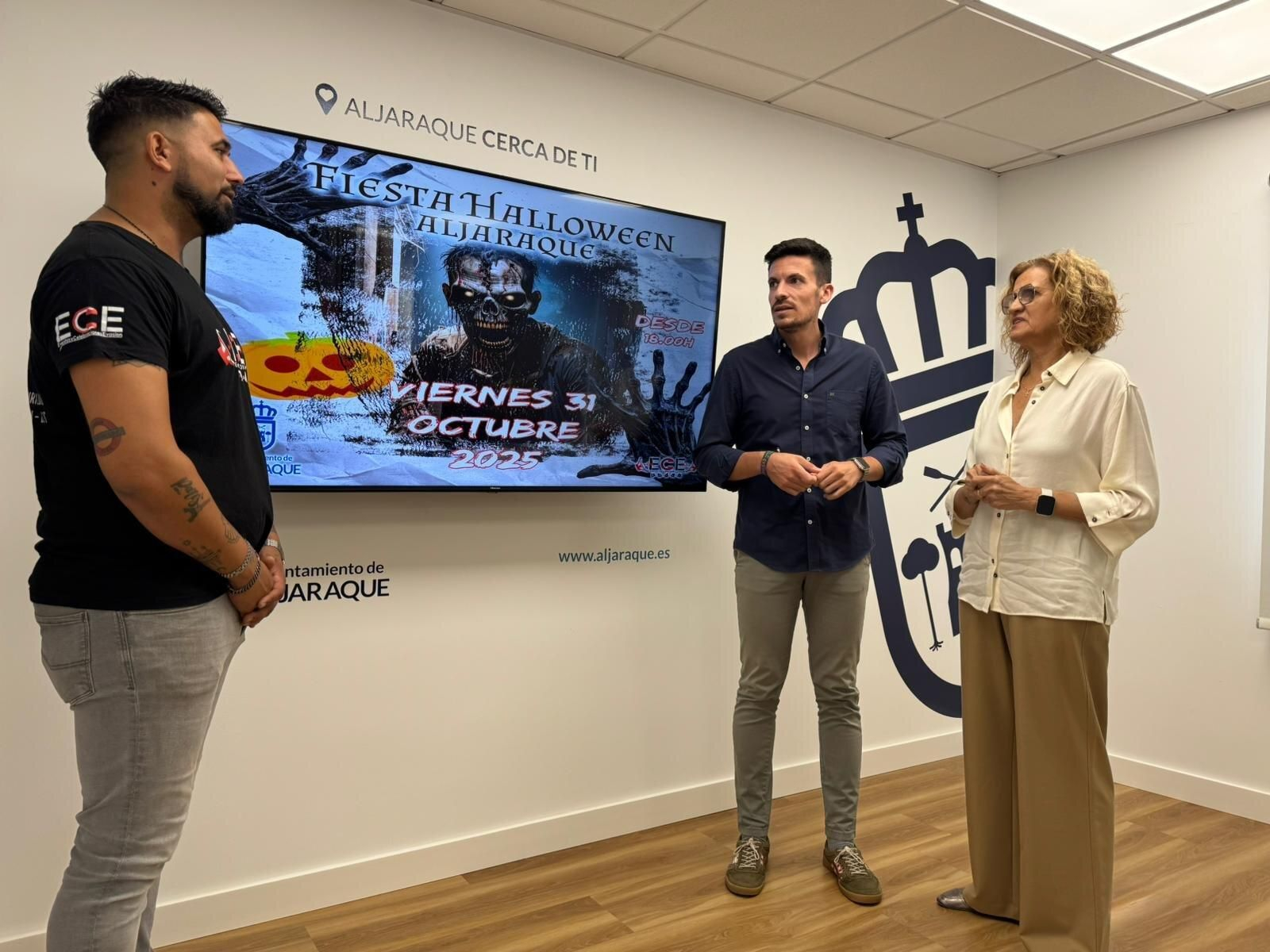 Presentación de la Fiesta de Halloween de Aljaraque.