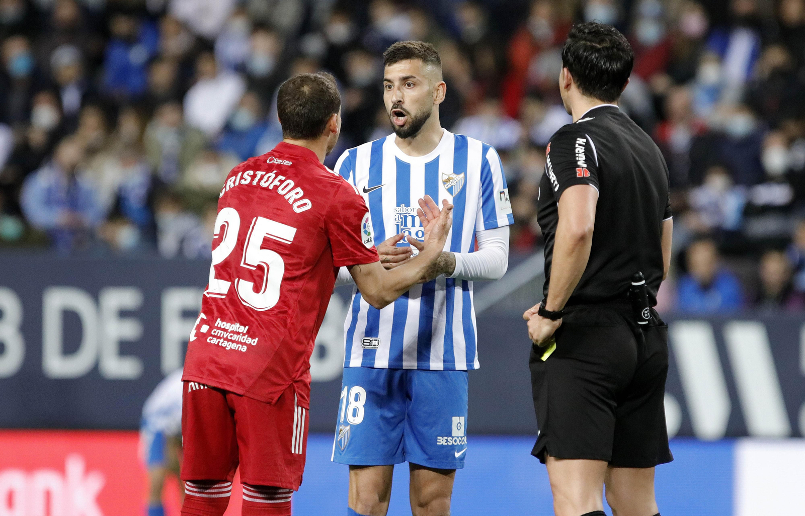 Las fotos del Málaga CF - Cartagena
