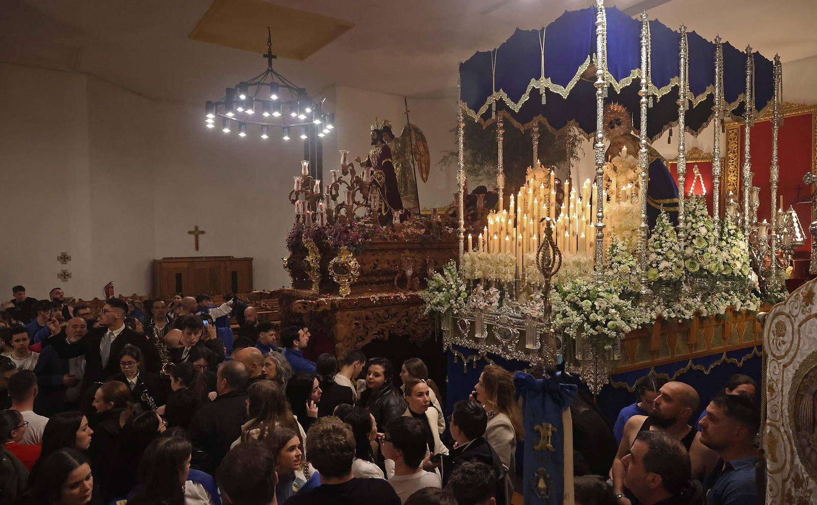 Fotos del Domingo de Ramos en Algeciras: La Borriquita y Oración en el Huerto