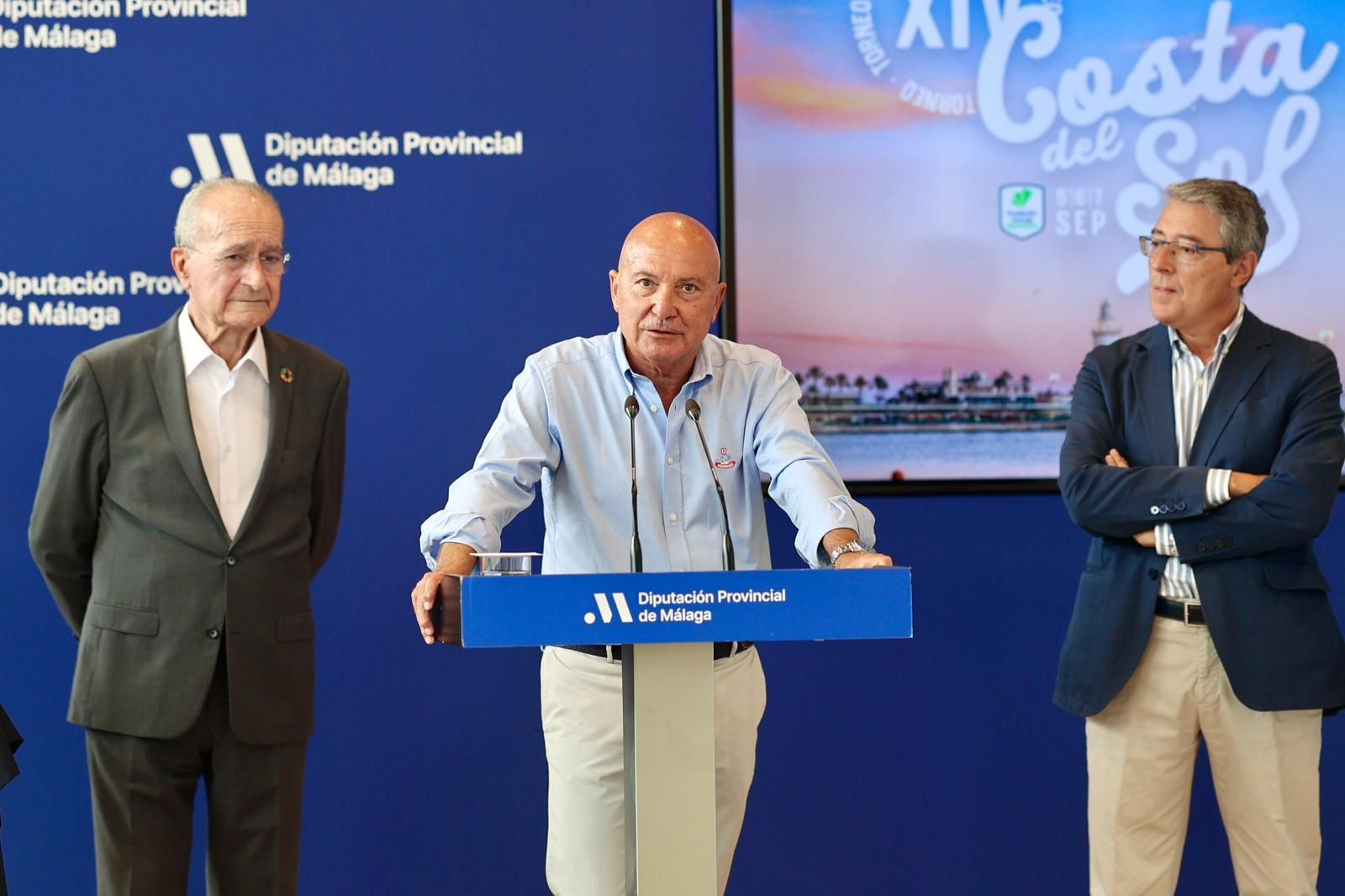 Presentación del XIV Torneo Costa del Sol que medirá a Unicaja, Real Madrid y Alba Berlín