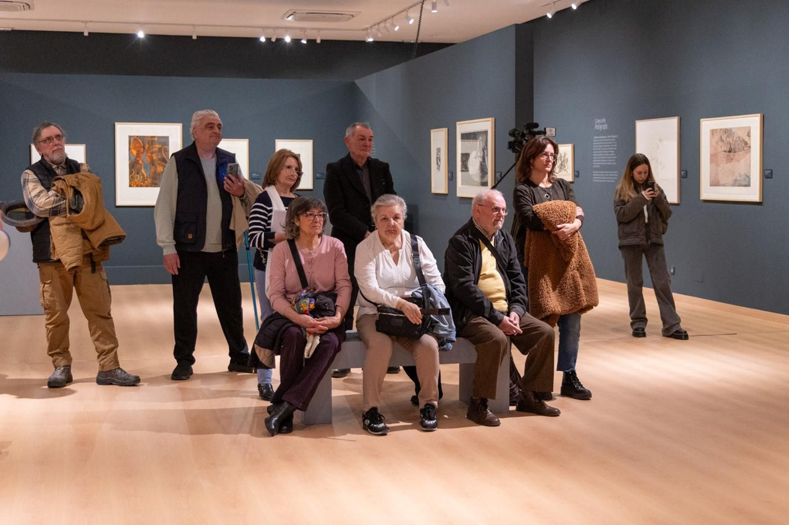 Inauguración de la nueva sala de exposiciones permanentes del Museo de Jaén con la colección de arte gráfico