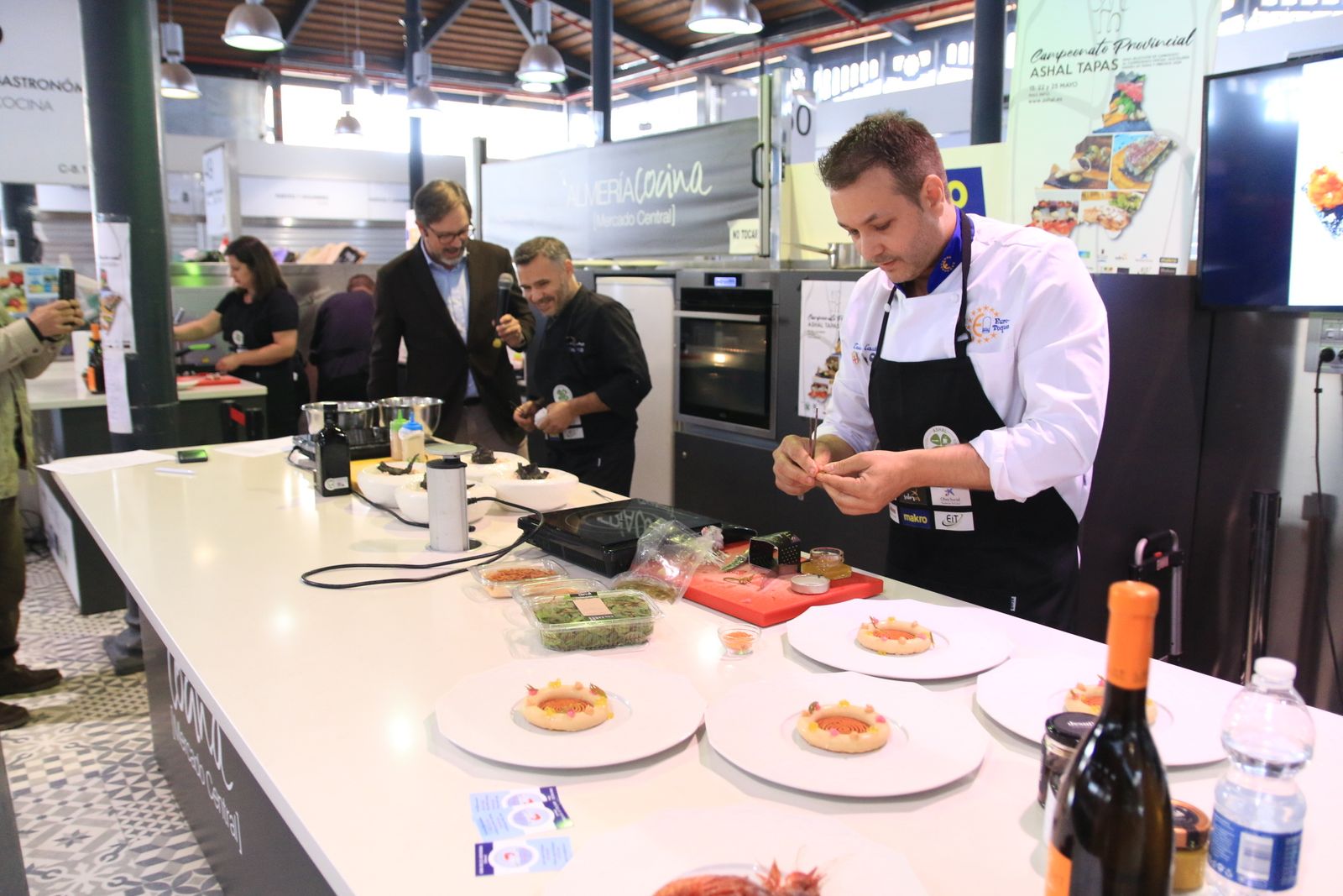 Imágenes de las mejores elaboraciones del Campeonato de Tapas de Almería