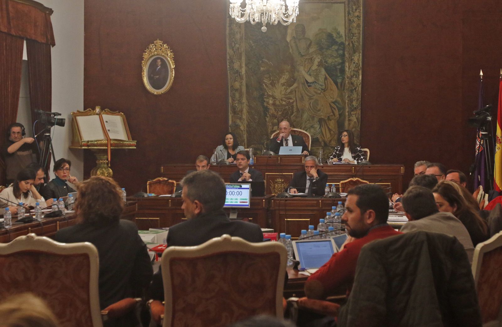 Imagen de archivo de un Pleno de la Diputación de Córdoba.