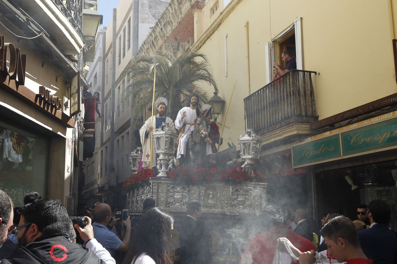 Imágenes Procesión de la Borriquita de Almería capital. Semana Santa 2019