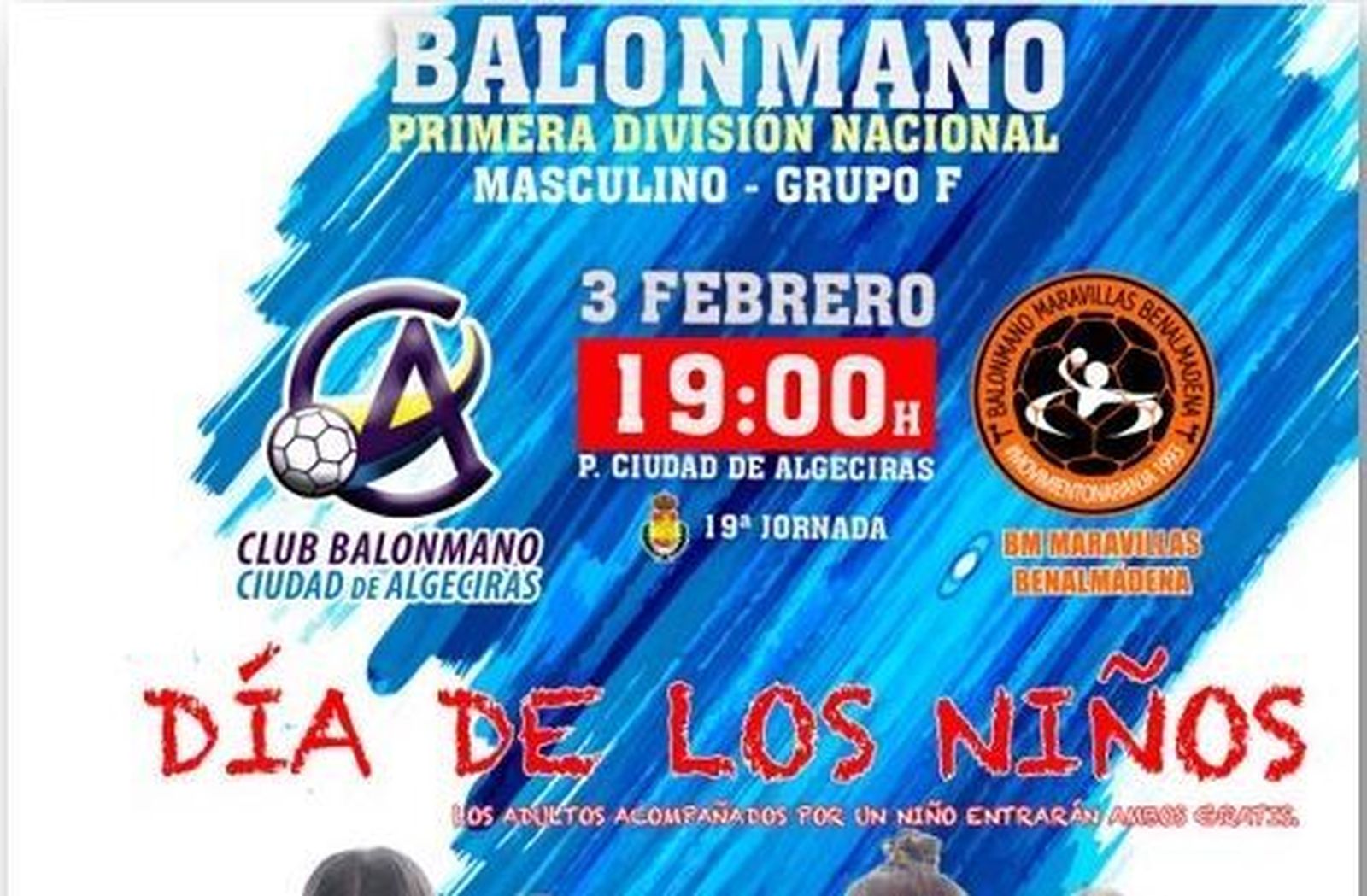 Cartel anunciador de la jornada festiva de este sábado