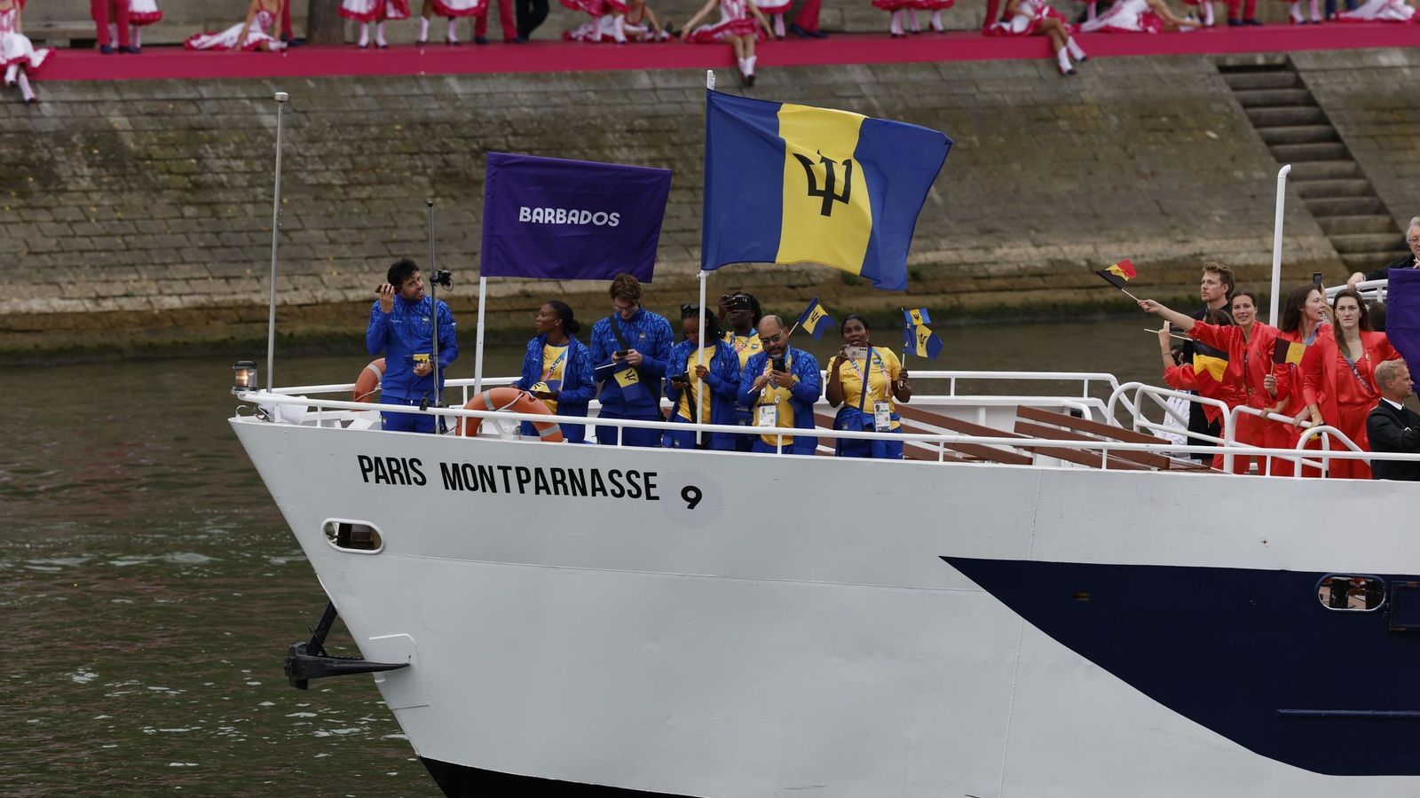 Las fotos de la ceremonia de inauguración de los Juegos Olímpicos de París 2024