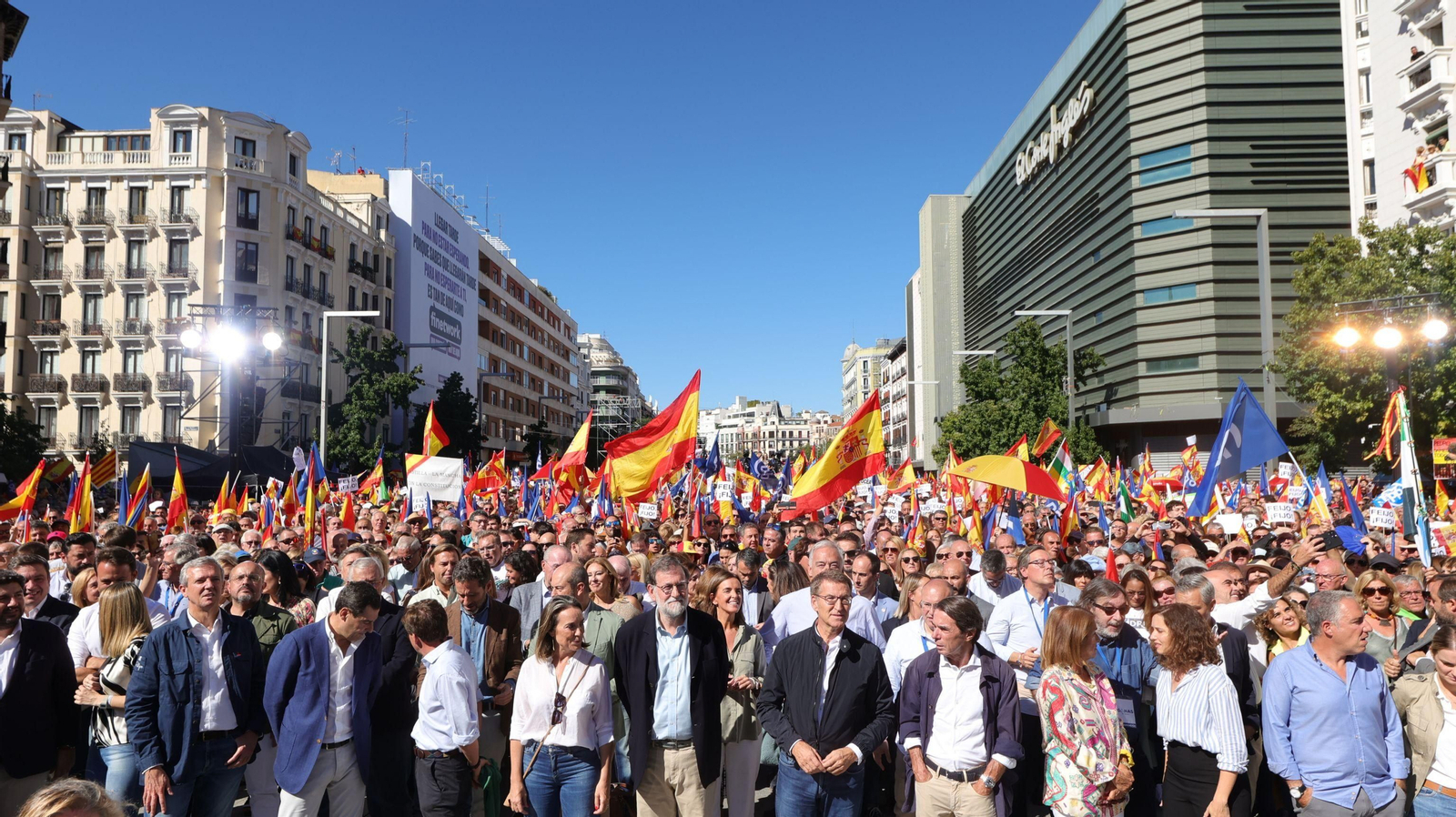 Acto del PP andaluz en Barcelona hace dos semanas.