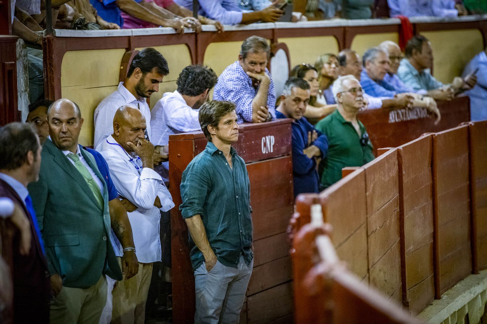 Daniel Crespo, Manzanares y Juan Ortega, en la plaza de toros de El Puerto