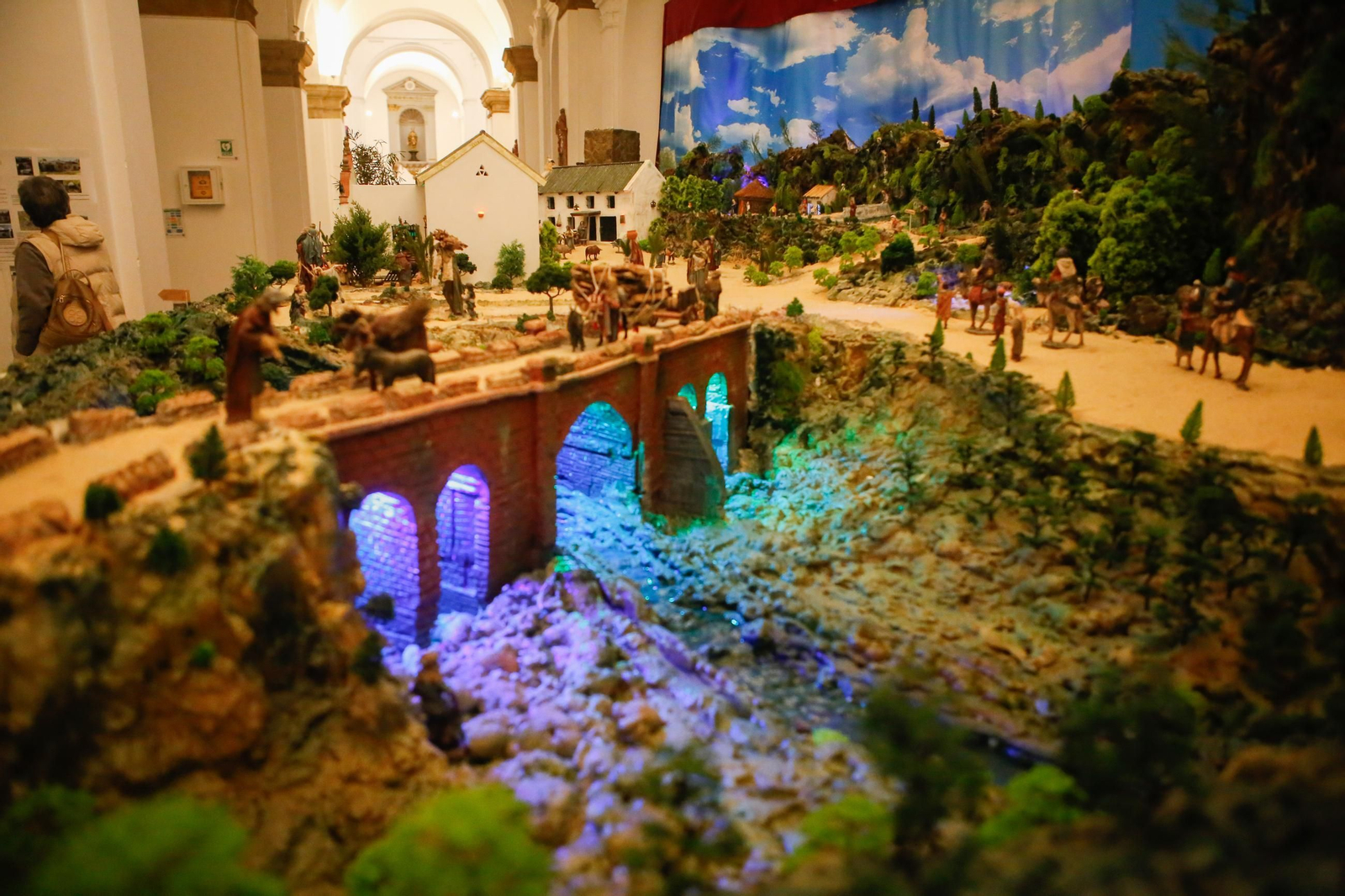 Fotos del belén inspirado en La Polvorilla de Los Barrios