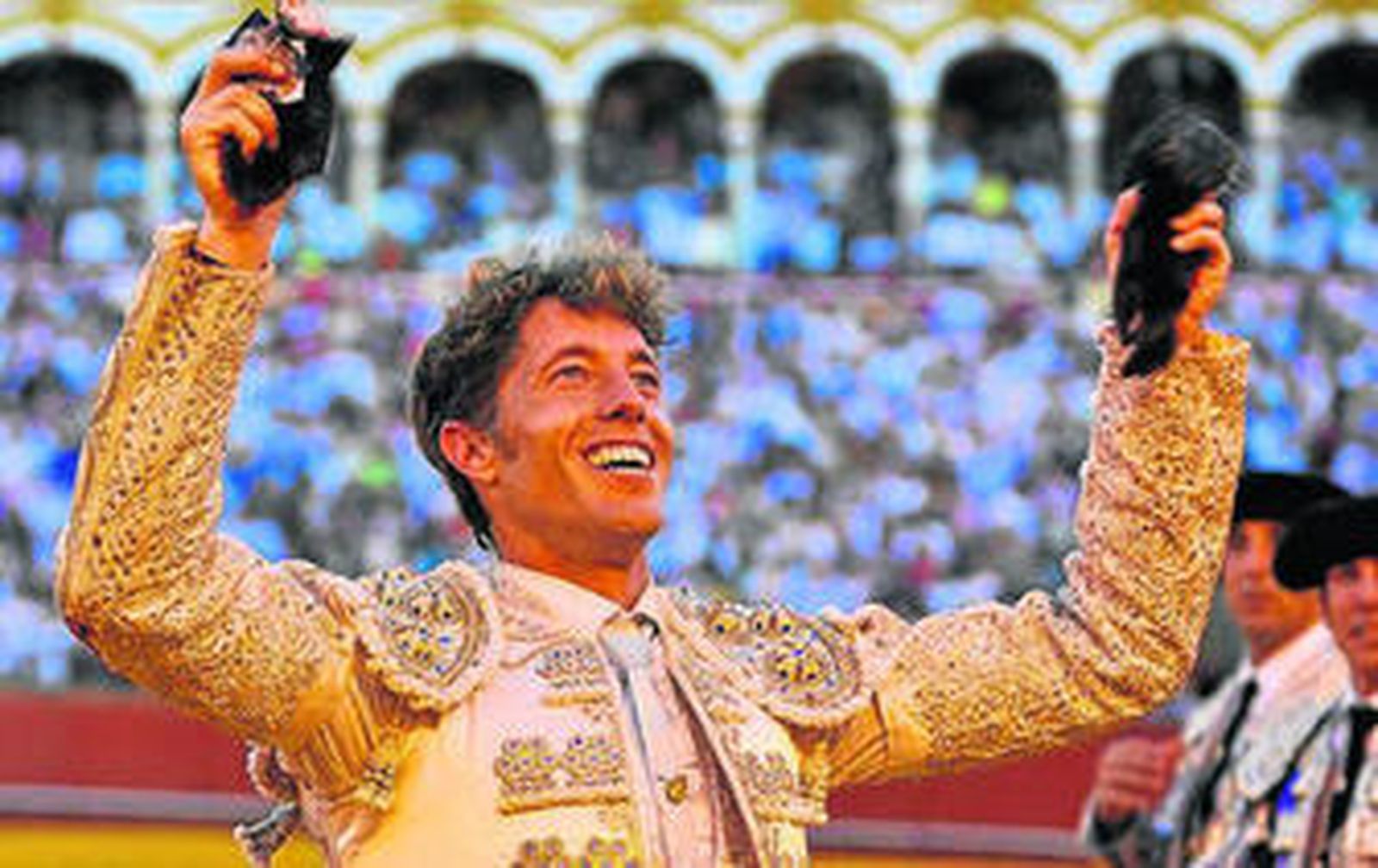 El gerenense Manuel Escribano, quien ha comenzado la rehabilitación.