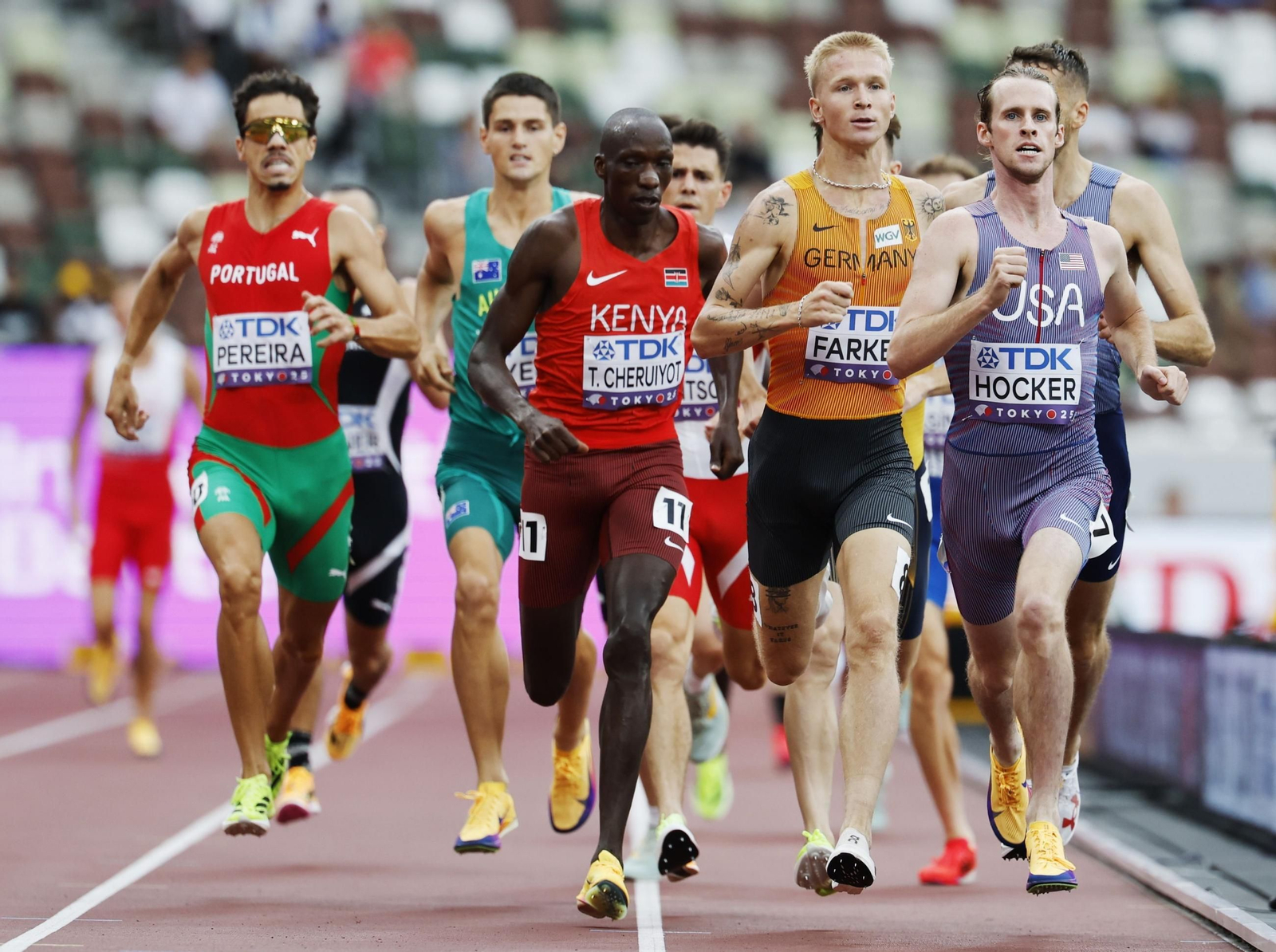 Las mejores imágenes del triunfo de Seville en 100 metros y del resto del Mundial de atletismo