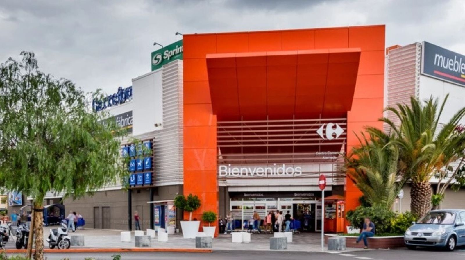 Centro comercial Alameda, en Málaga capital.