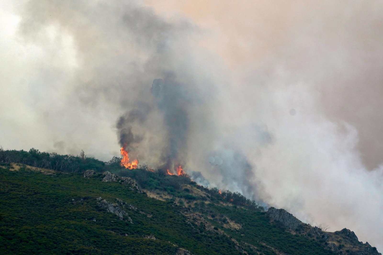 Incendio en Asturias