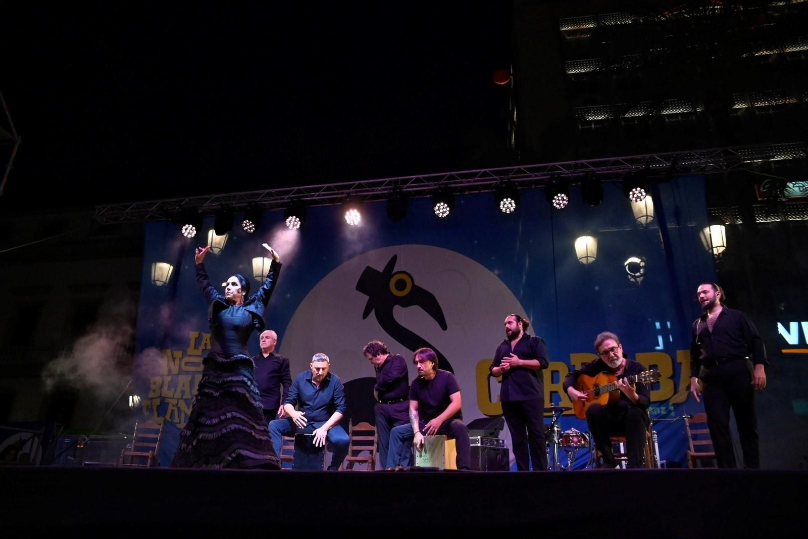 Las mejores imágenes del arranque de la Noche Blanca del Flamenco de Córdoba