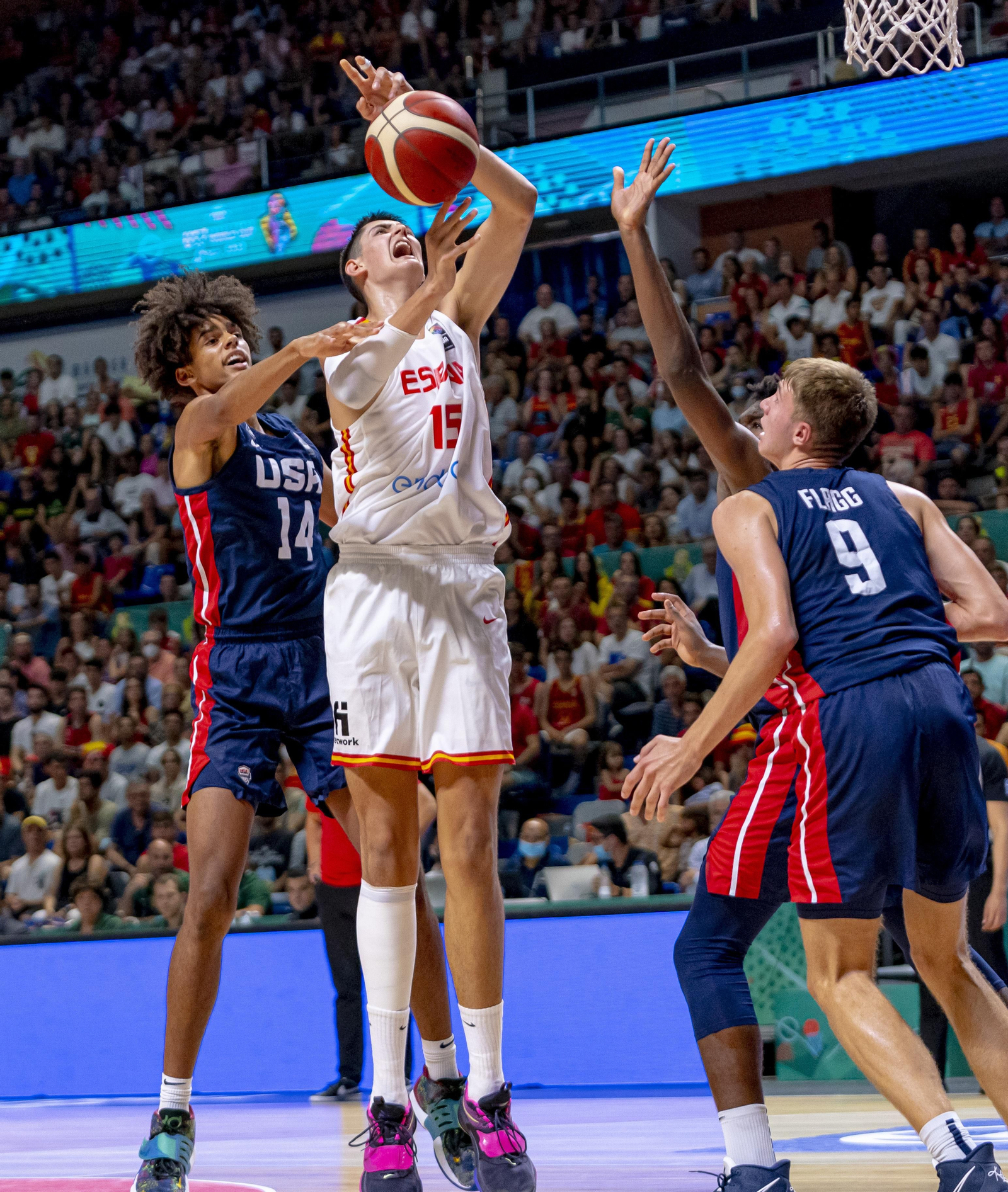 Las fotos del España-USA de la final del Mundial de Basket sub 17