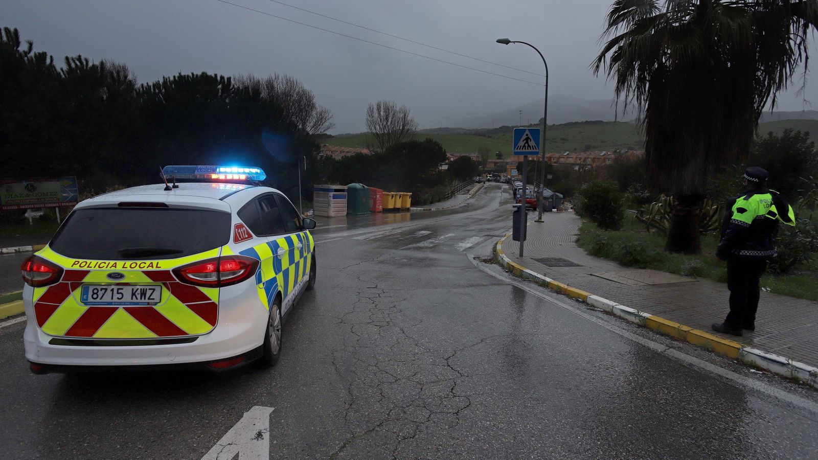 Inundaciones en la urbanización La Aldea