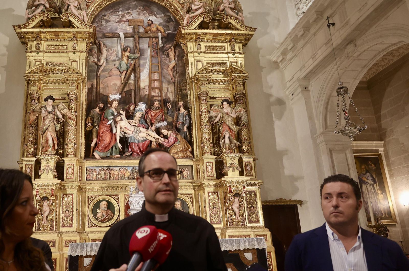 Restauración del retablo de la iglesia del Sagrario