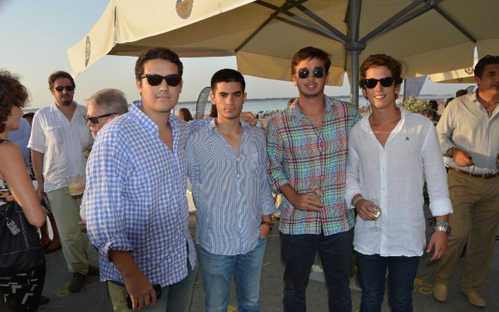 Los jóvenes Ignacio del Castillo, Pablo Delgado, Julián Quintanilla Goenechea y Fran Molina.

Foto: Ignacio Casas de Ciria