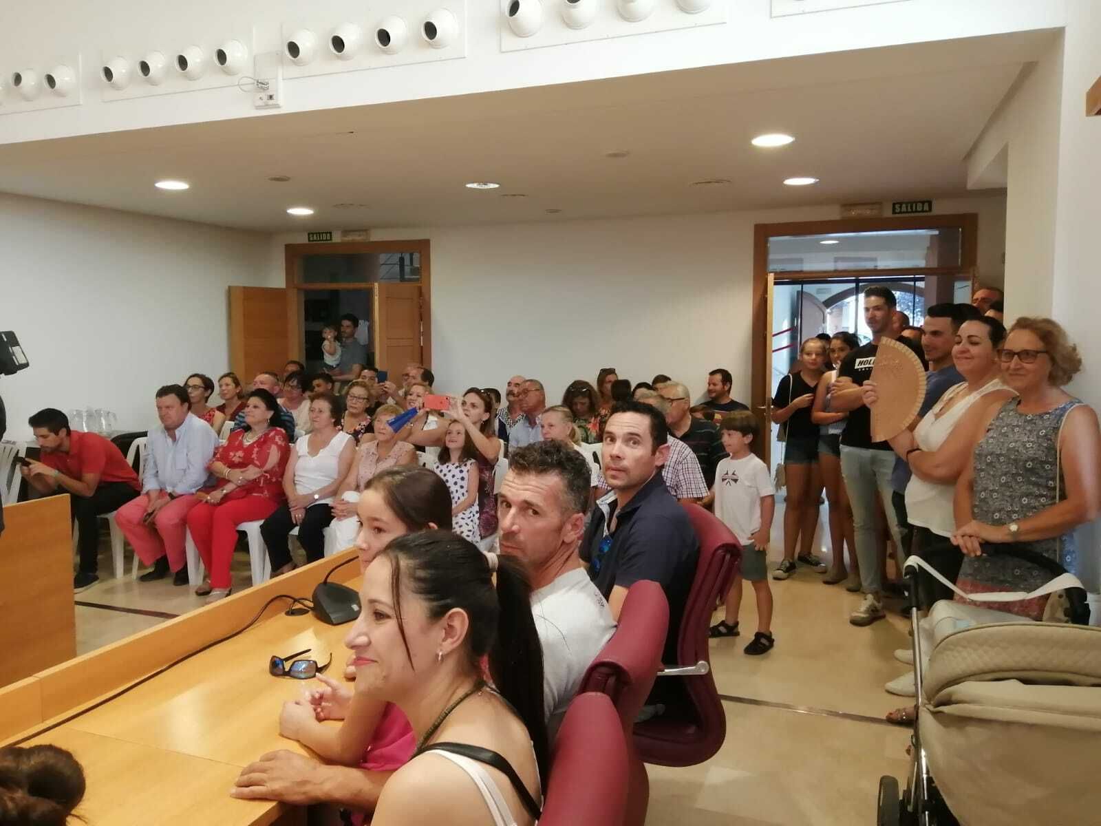 Recepción en Coín a Carmelo Urbano tras su título nacional sub 23