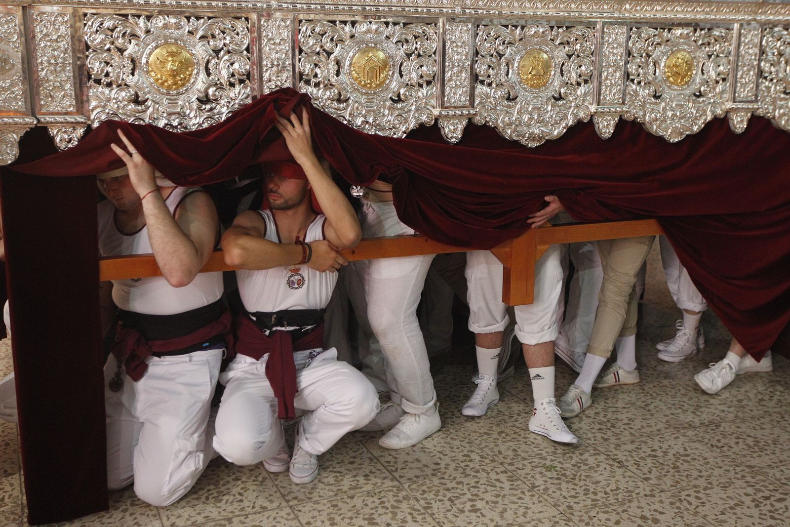 Imágenes de la Procesión de Coronación. Barrio de Los Molinos. Semana Santa Almería 2019