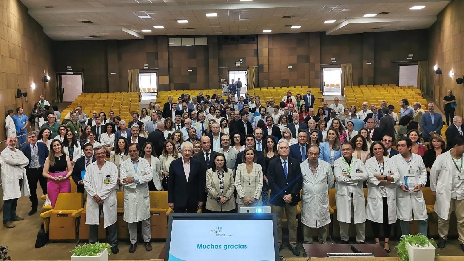 Acto que se ha celebrado en Sevilla con todos los hospitales galardonados