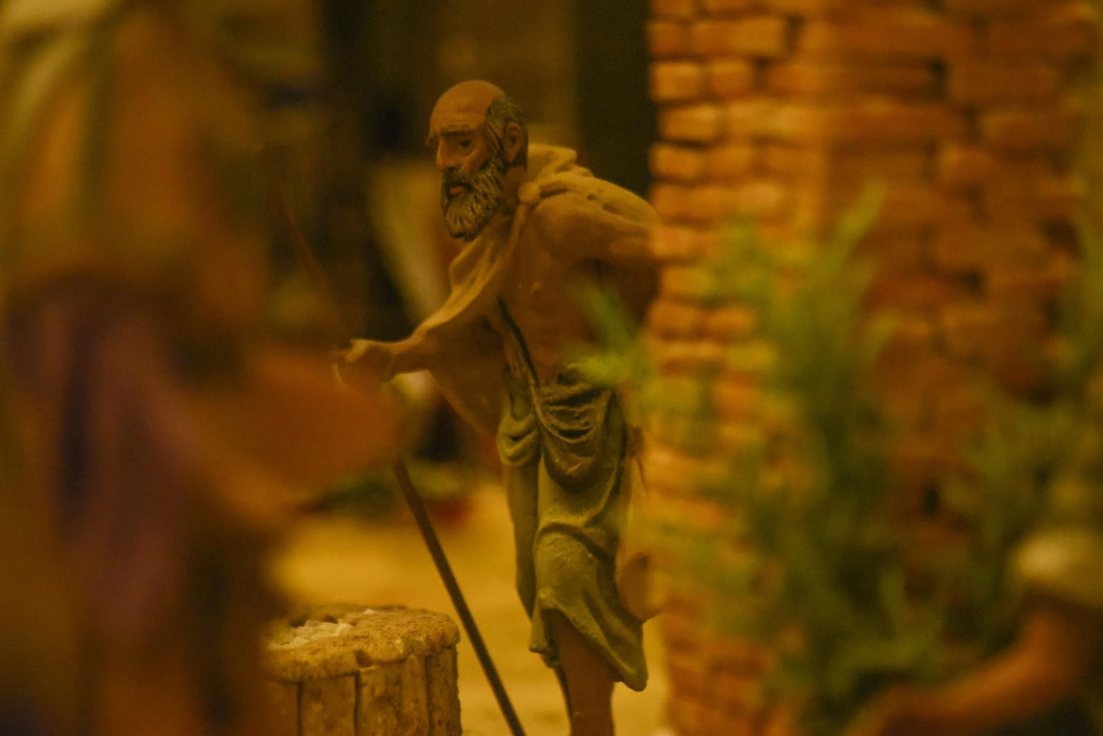 Fotos del belén del Museo Cruz Herrera en La Línea