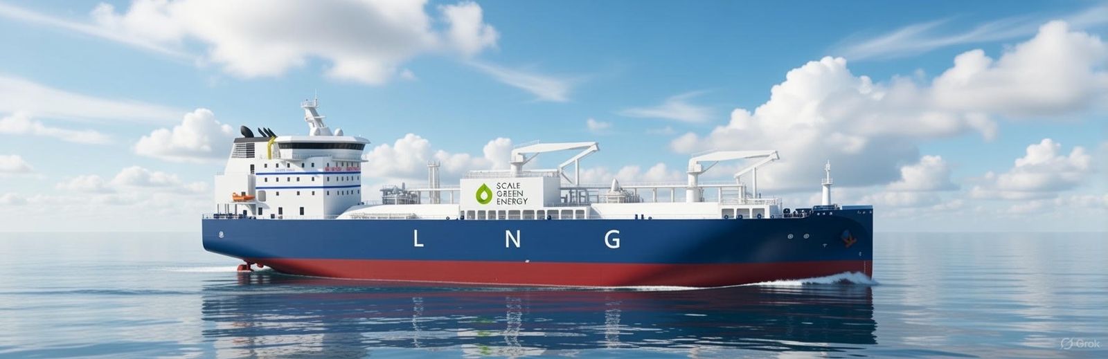 Recreación del 'Mistral LNG'