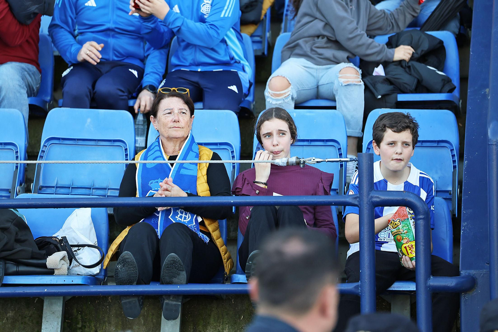 Las imágenes del encuentro entre el Recreativo de Huelva y el Ceuta