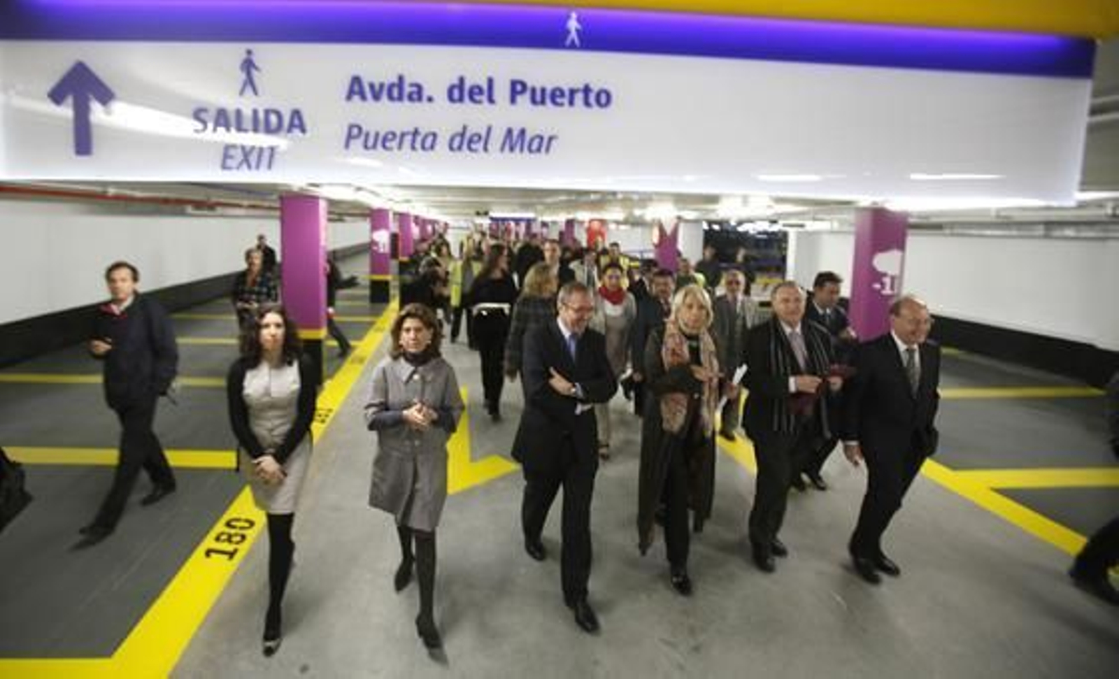 Teófila Martínez inaugura la ampliación del parking de Canalejas. 

Foto: Jesus Marin