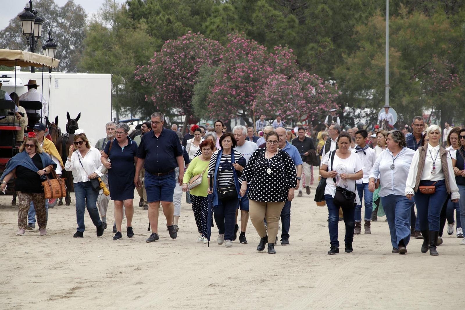 Así se vive la romería en las casas de la aldea