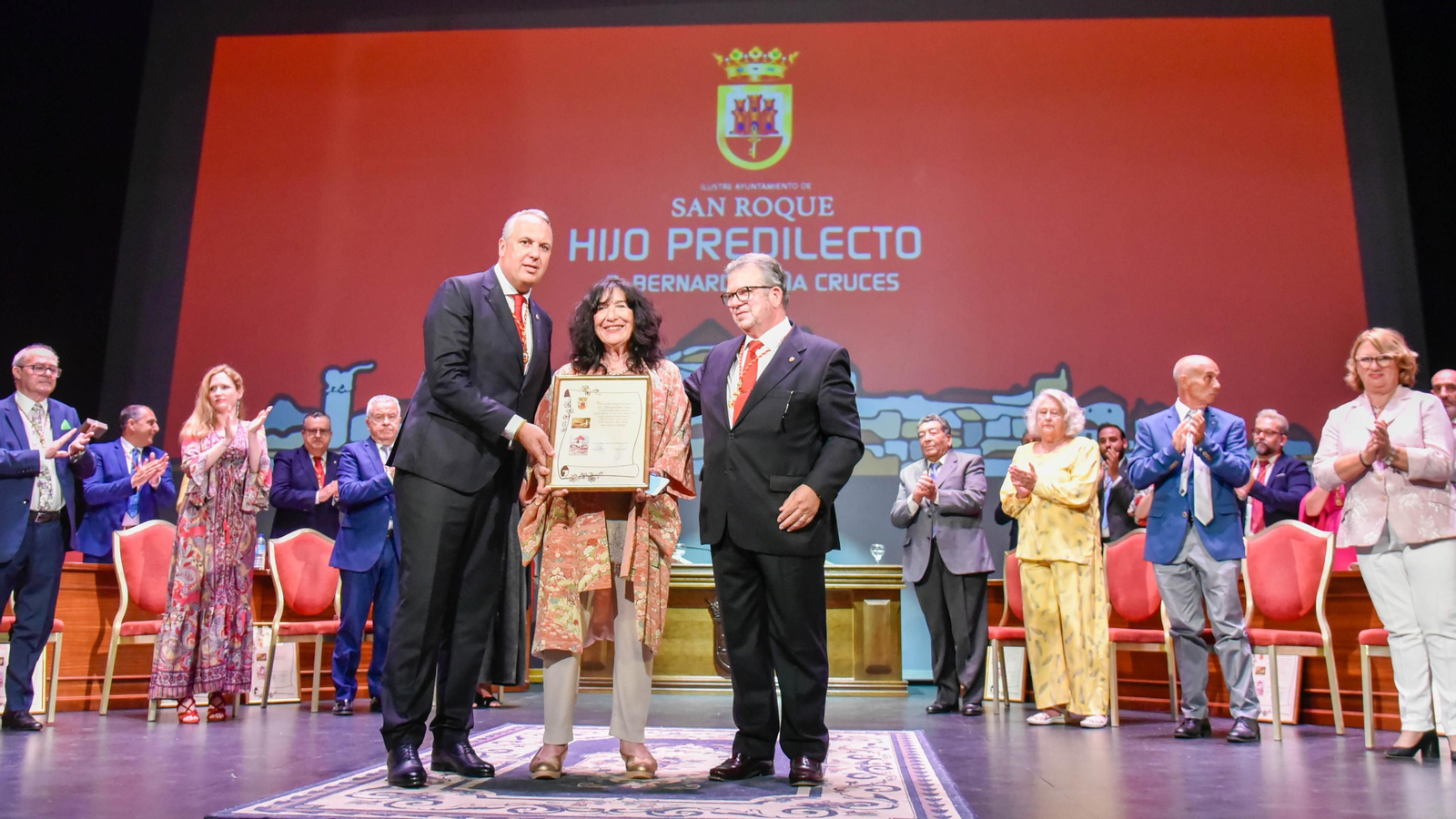 Pleno y entrega de reconocimientos por el 316 aniversario de San Roque"